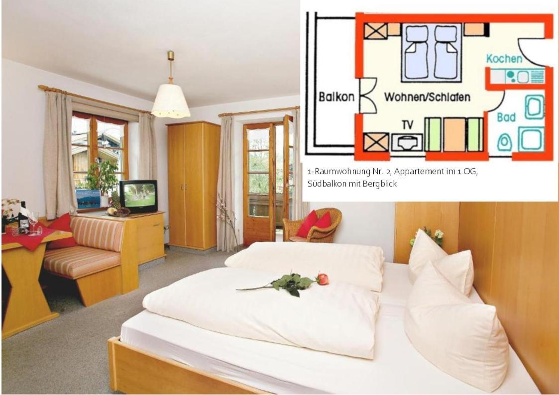 Gaestehaus Hanna Teifel Reit im Winkl Dış mekan fotoğraf